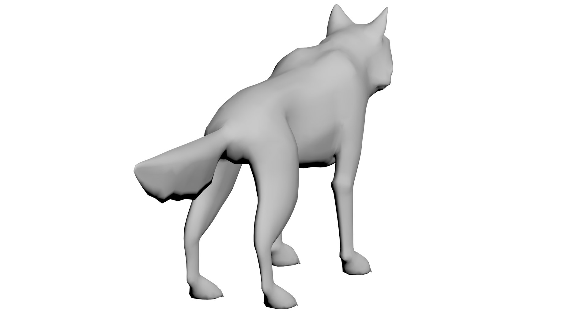 Wolf 3d Model Turbosquid 1782566