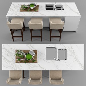 eul barstool 3D model