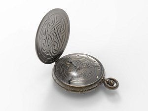obj antique pocket watch