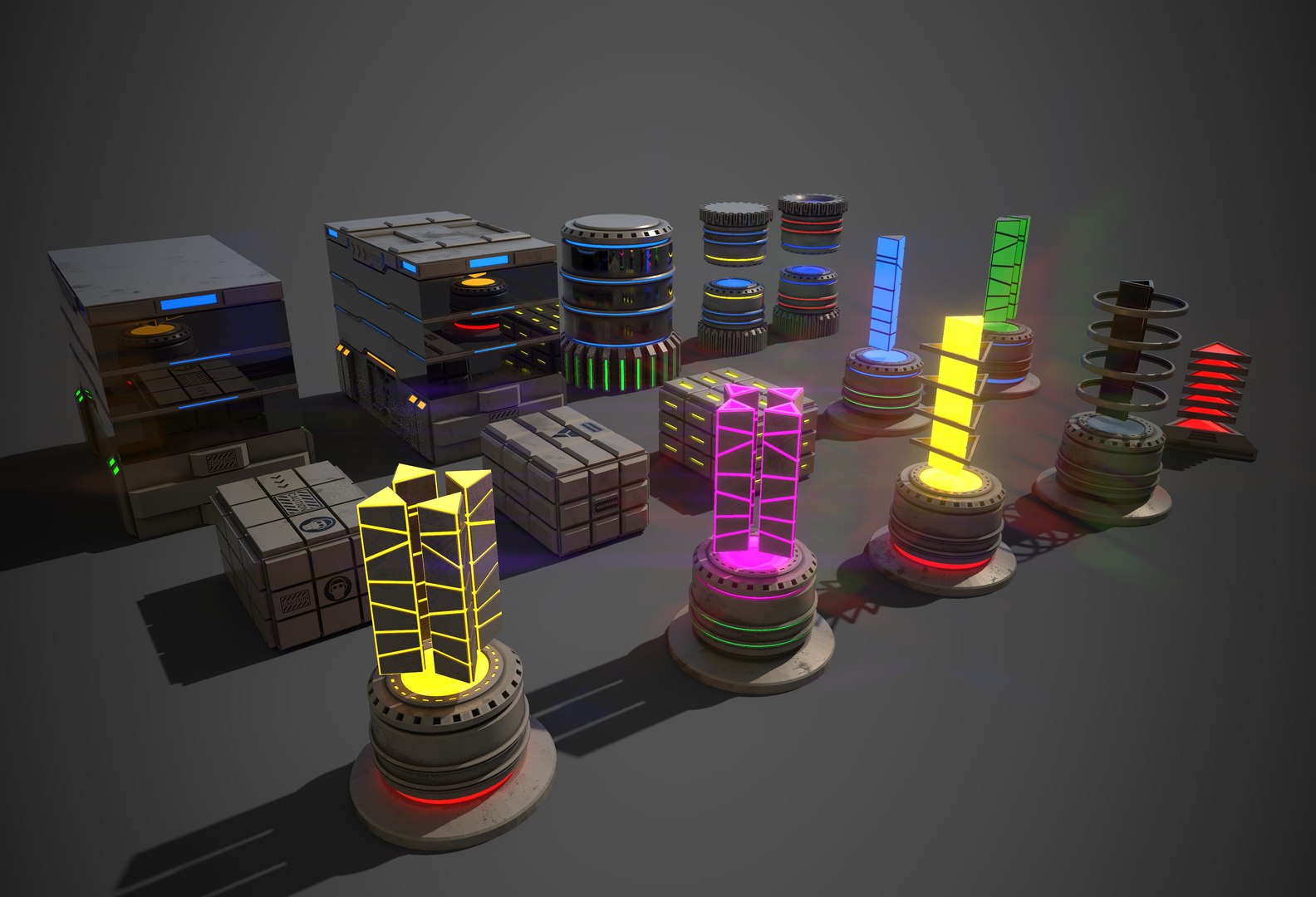 Sci-Fi Props Collection one 3D model https://p.turbosquid.com/ts-thumb/Kf/a0dGZb/FR/04/jpg/1751252526/1920x1080/fit_q87/394d6f79d2628c16911913070c0a51b315e30c4a/04.jpg