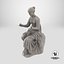 Muse History Clio-Statue