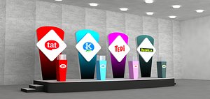 3D promotion decoration