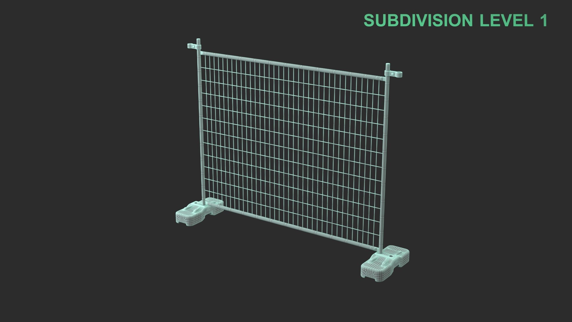 Fence Segment 3D model https://p.turbosquid.com/ts-thumb/Kf/g8bsjG/sf/wireframe_0004/jpg/1756836844/1920x1080/fit_q87/3b70cecc75d67ccca27b38e6701a8c7f86b38c08/wireframe_0004.jpg