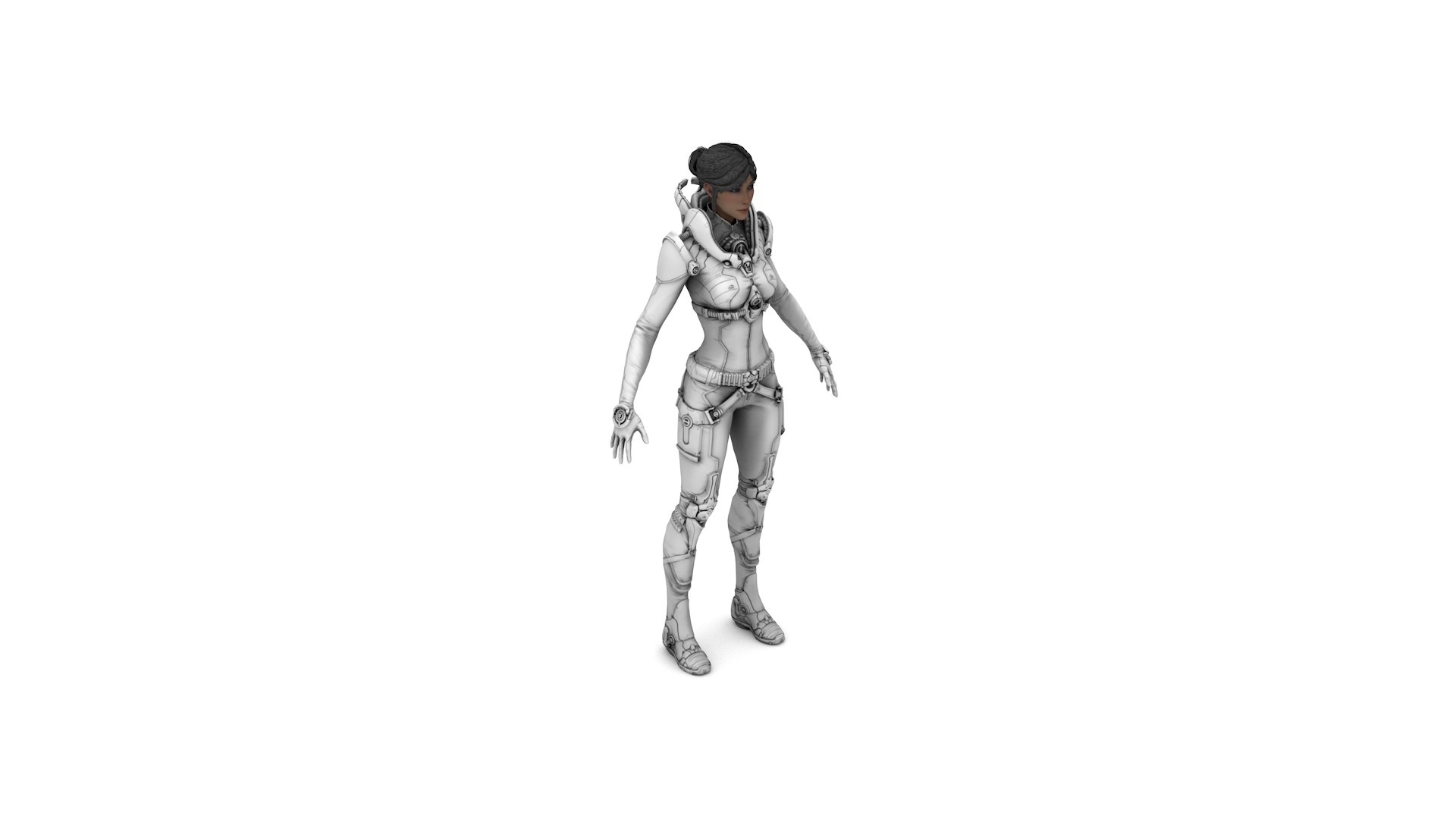 Totem Warrior 3D Model - TurboSquid 2082012