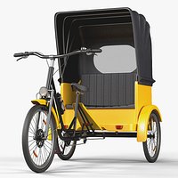 Rickshaw Taxi Bike