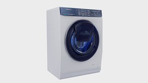 3D washing machine model