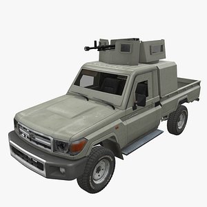 3D Military Land Cruiser 79 model
