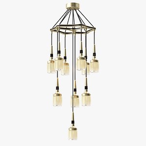 Bert Frank Flagon Chandelier