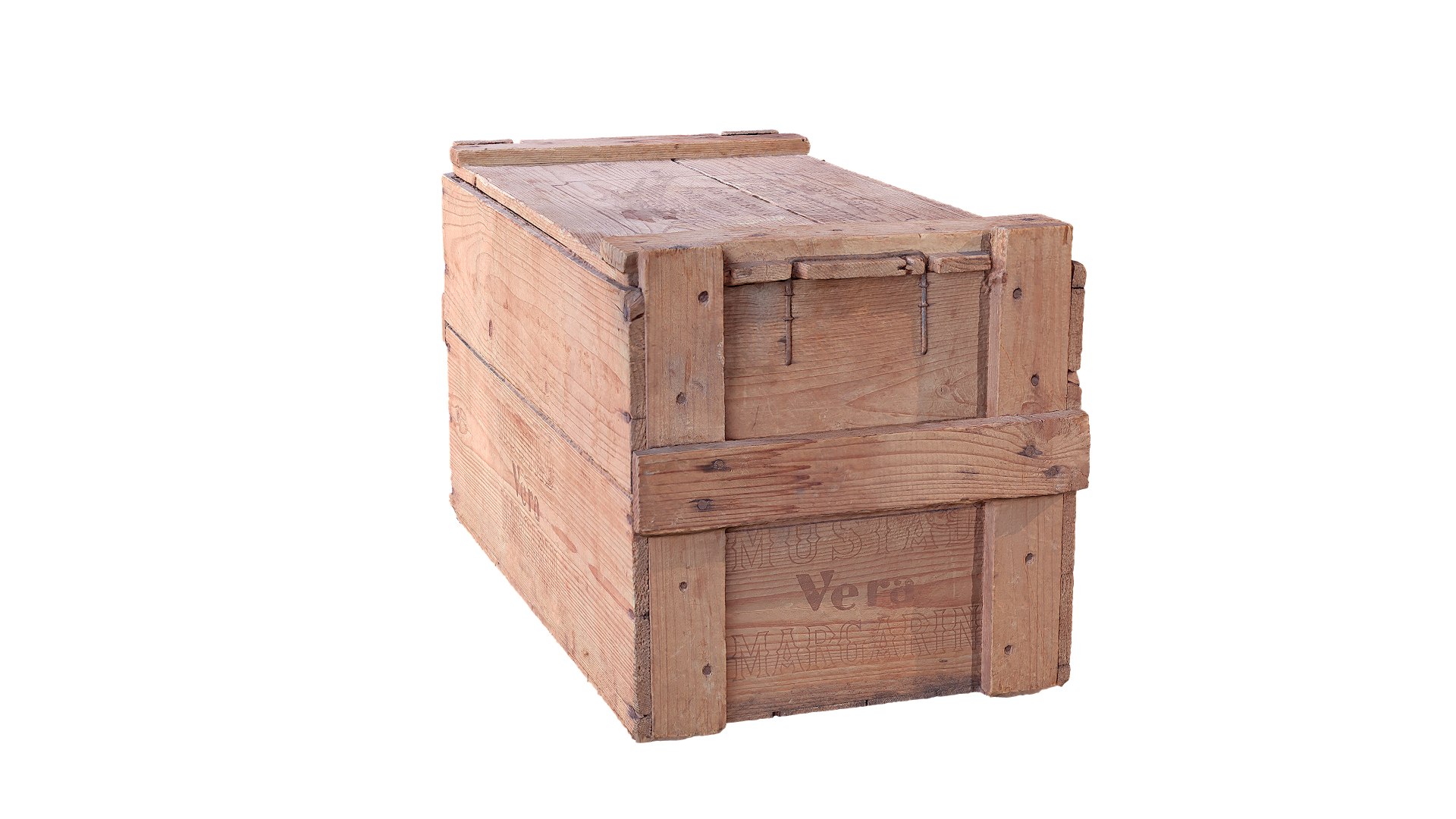 3D Old Wooden Box TurboSquid 2072863