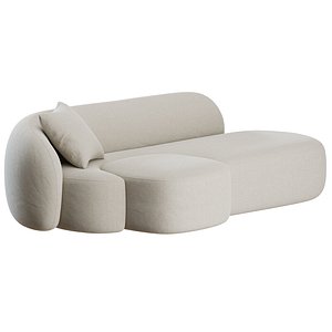 3D Aaland Sofa by Kartell