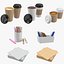 coffee set 3D model
