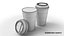coffee set 3D model