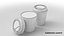 coffee set 3D model