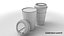 coffee set 3D model