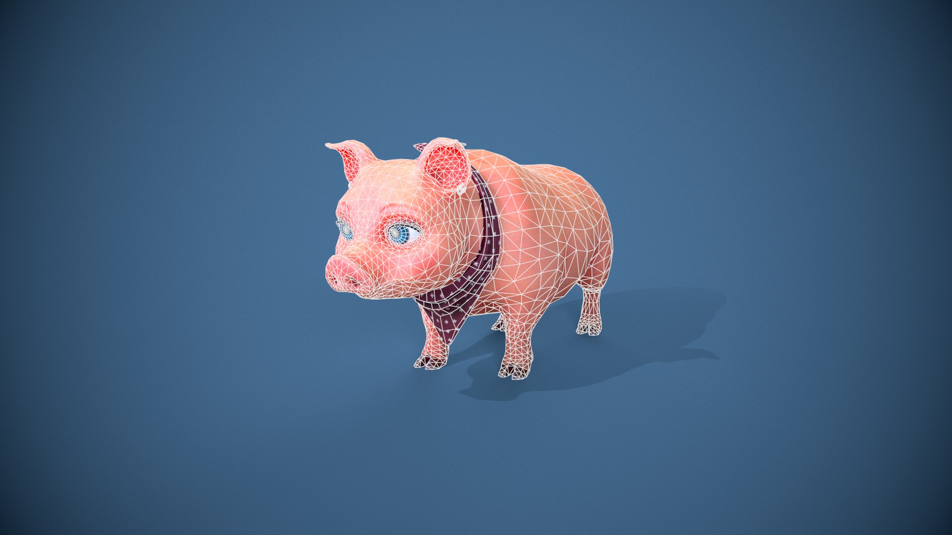 3D Stilized Pig Animated - TurboSquid 2208864