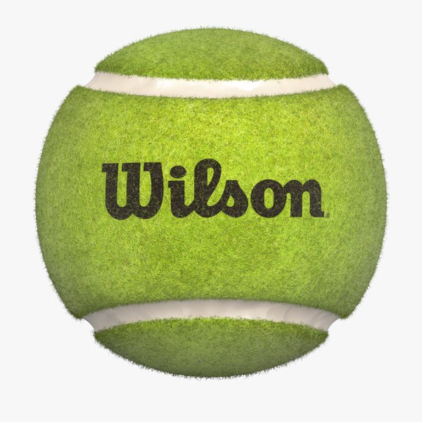 3D tennis ball model
