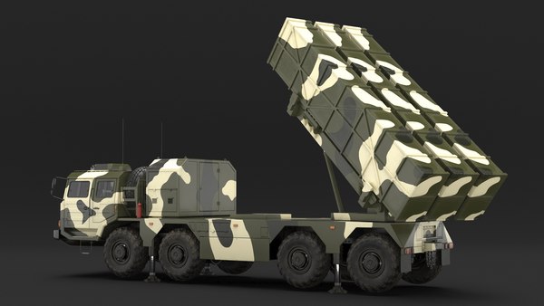 中国 MLRS WS-2D グリーン迷彩装備3Dモデル - TurboSquid 2131638