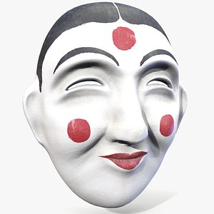 ready korean traditional mask model