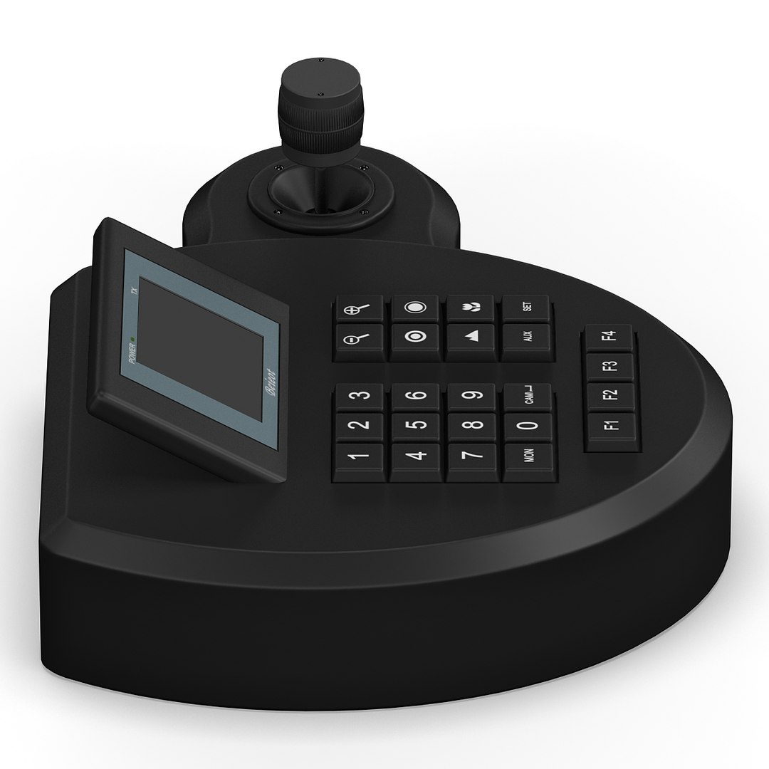 3d Model Keyboard Controller Cameras Gcs