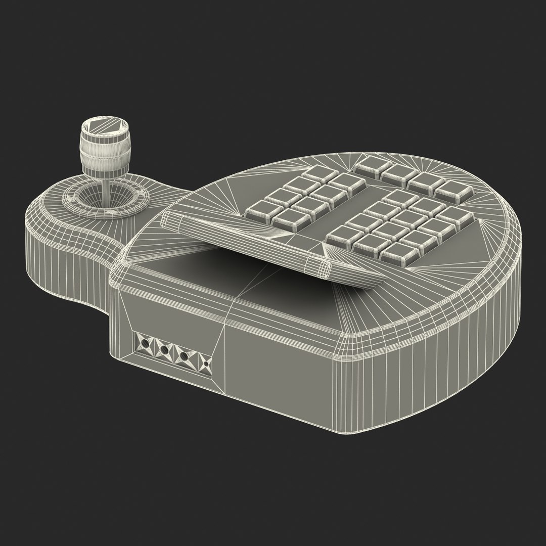 3d Model Keyboard Controller Cameras Gcs