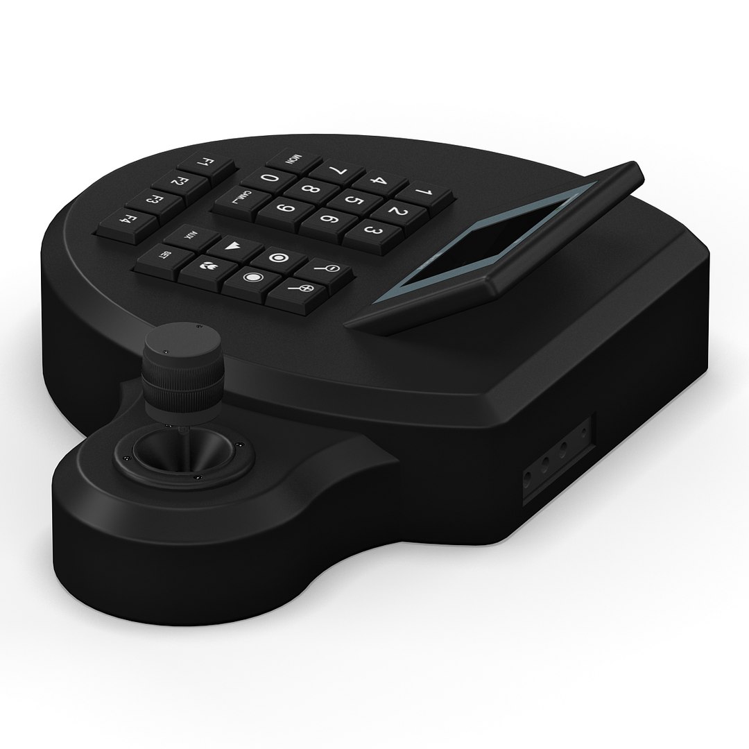 3d Model Keyboard Controller Cameras Gcs