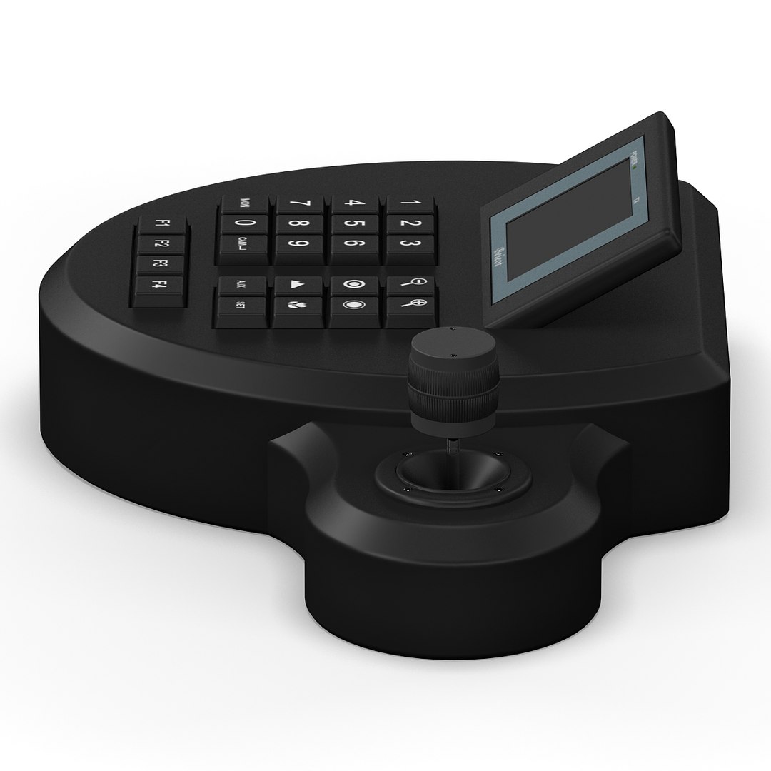 3d Model Keyboard Controller Cameras Gcs