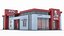 3d model kfc restaurant