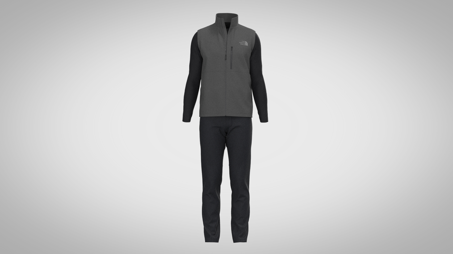 3D Model Leisure Vest Outfit - TurboSquid 1977299