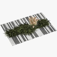 Juniper bushes and pampas grass for landscaping 1170