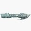 3ds max warship allied fleets destroyer