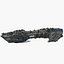 3ds max warship allied fleets destroyer