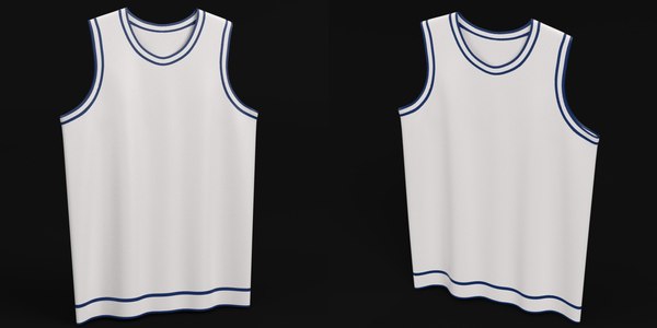 Flat basketball jersey mockup by FrancescoMilanese85