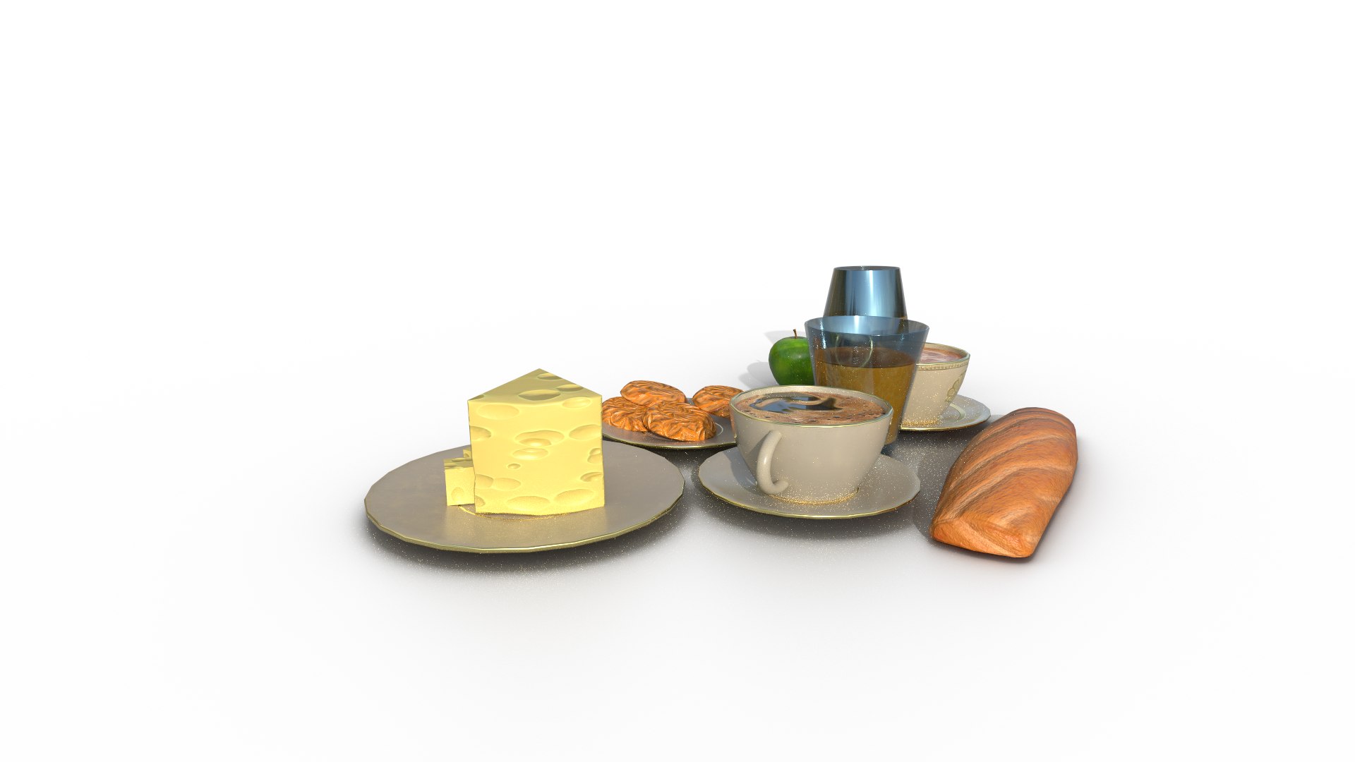 Food set coffee juice biscuits bread cheese apple BR low-poly game ready 3D model https://p.turbosquid.com/ts-thumb/Kg/RJY01G/bZ/eda_04/png/1651705032/1920x1080/fit_q87/0d854b9088873734f72abb88f28595d4b30d08d8/eda_04.jpg