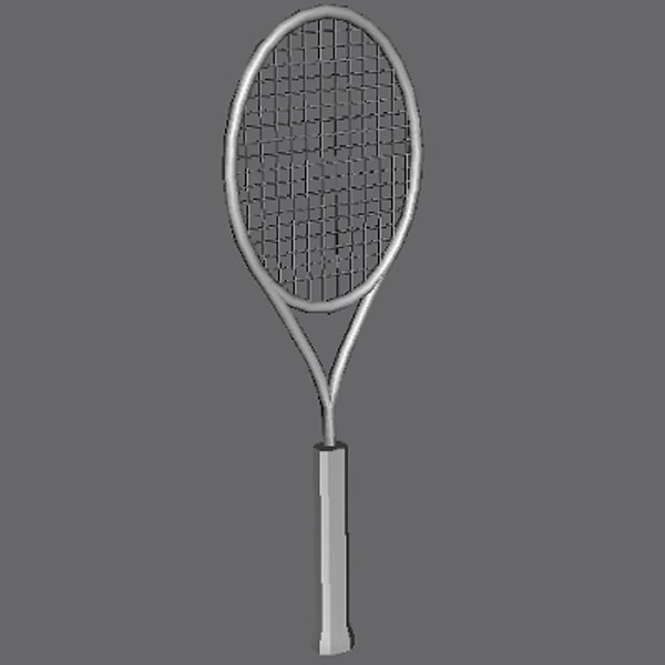3d tennis racquet