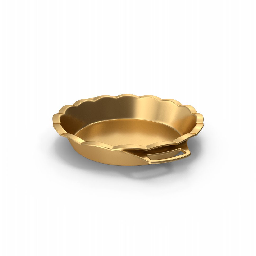 3D Gold Pie Pan model https://p.turbosquid.com/ts-thumb/Kg/b4Ddfi/Za/goldpiepan.g12.2k/png/1702101586/1920x1080/fit_q87/1594e5ea36f1ad58813871cc5093157425b642cb/goldpiepan.g12.2k.jpg