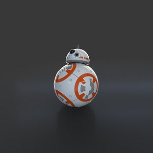 bb-8 droid 3D model