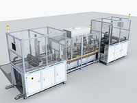 Industrial Equipment 14 - Fully Automatic Mobile Phone Film Application Line