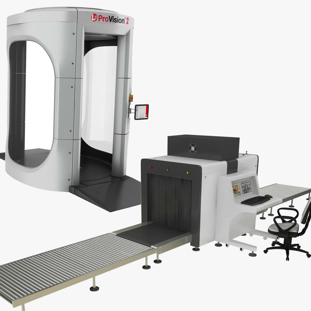 3D xray body security machine TurboSquid 1424316