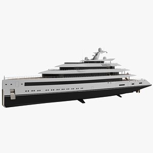 Moonrise Superyacht 3D