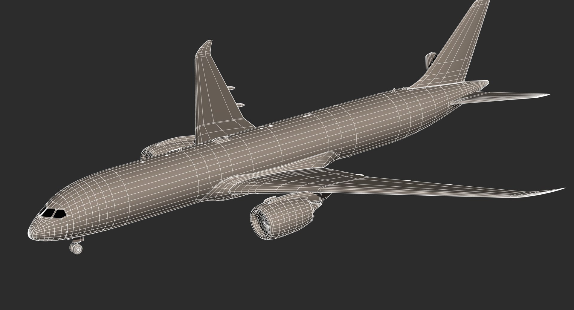 3d Boeing 789 Flydubai - Turbosquid 2156315