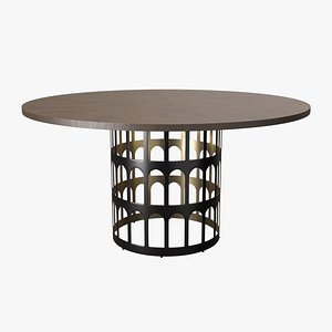 Dining Table Baker Colosseum 3D model