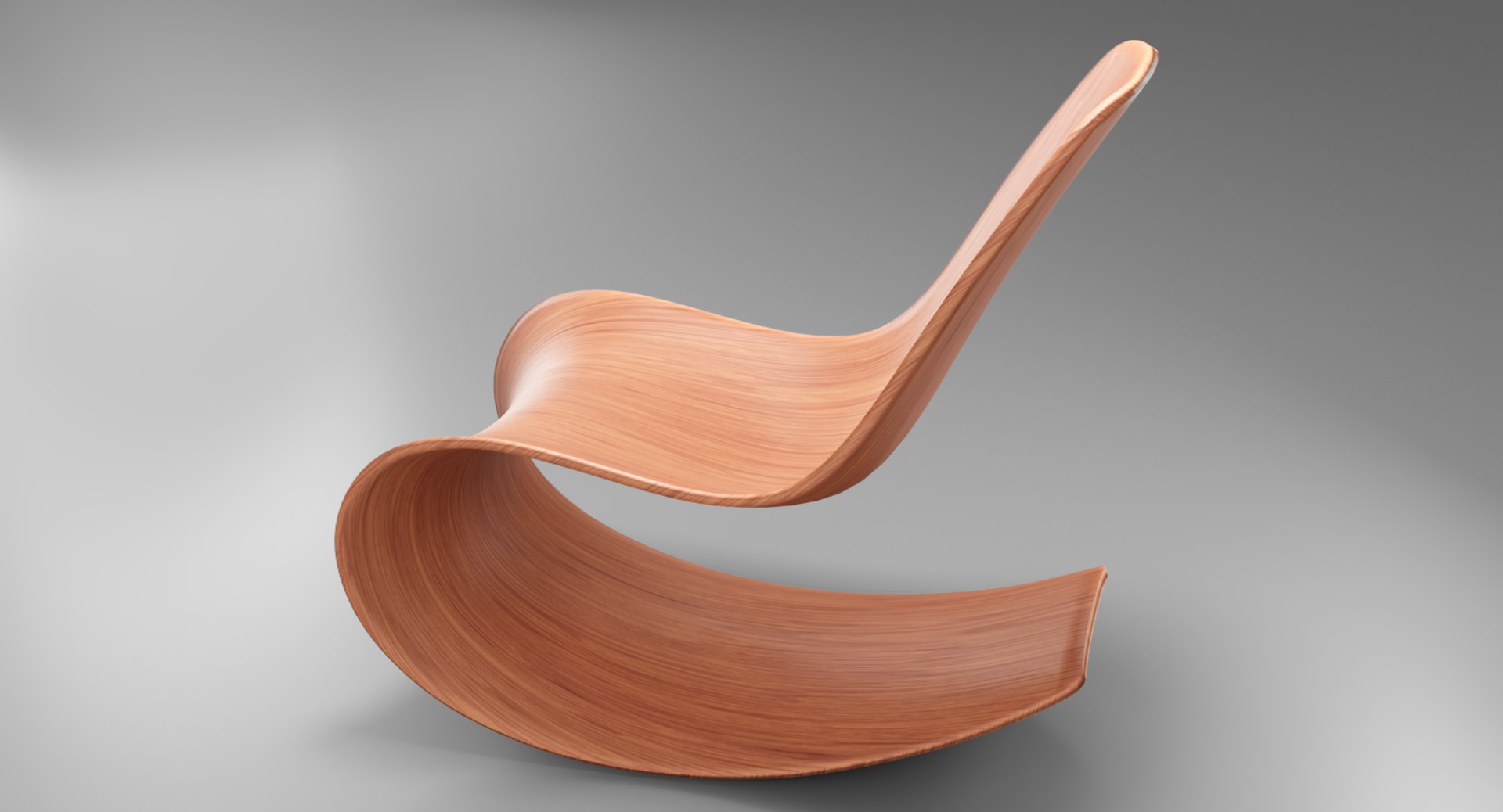 3D Chair Wooden Rocking - TurboSquid 1276463