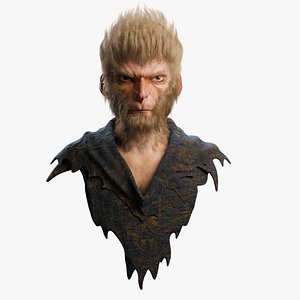 Monkey King Sun Wukong Bust