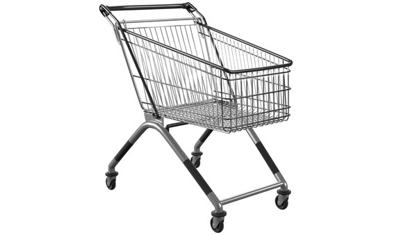 Shopping Trolley 3D model