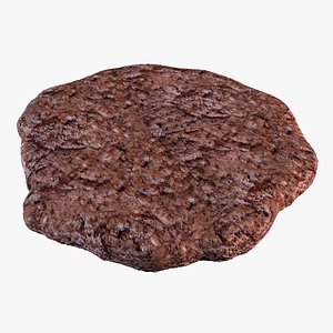 burger patty 3D model