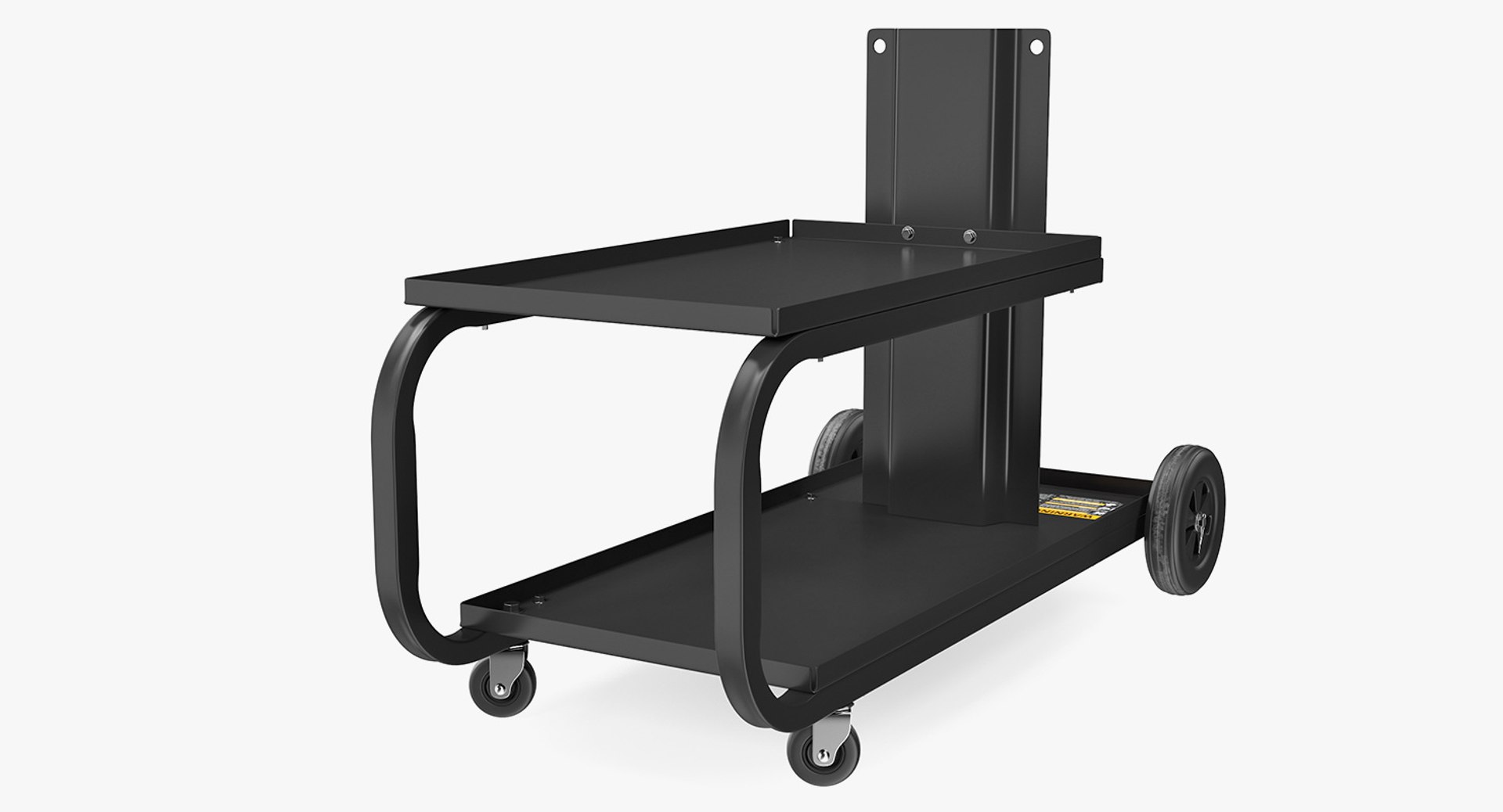 Welding Welder Cart 3D model preview