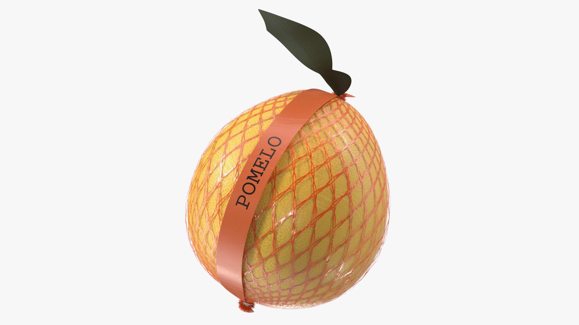Orange Pomelo Package Fur 3D model preview