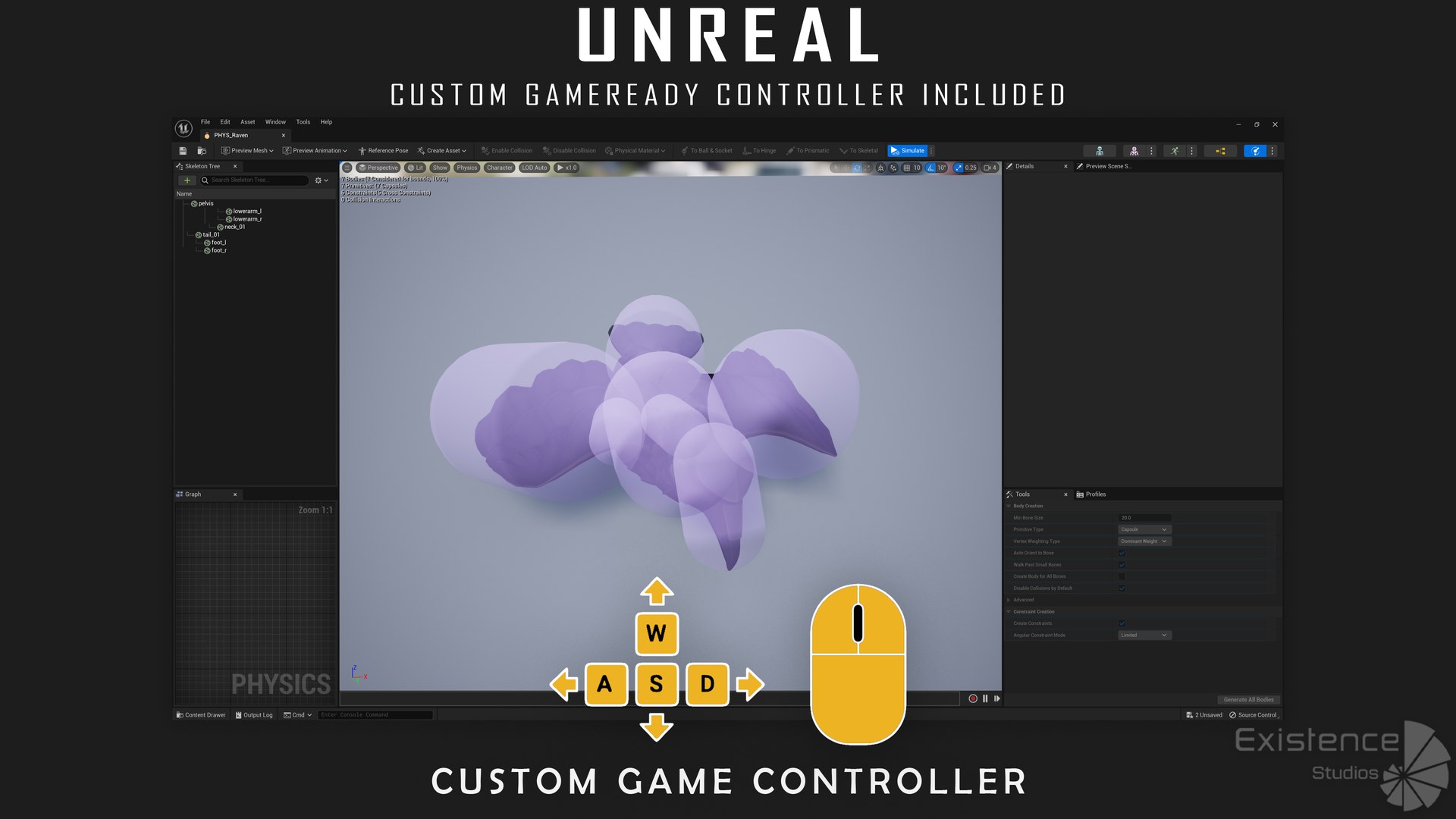 3D Raven - Flying System - Bird Behavior - 75 https://p.turbosquid.com/ts-thumb/Kh/0CgLjv/tT/unreal_08/jpg/1757361704/1920x1080/fit_q87/6b59c46fe5dcf3ba6567d39a6262bc4246fa55dc/unreal_08.jpg