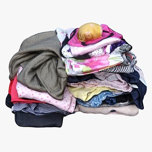3D pile clothes