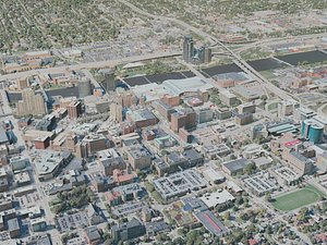 Grand Rapids City 3D model